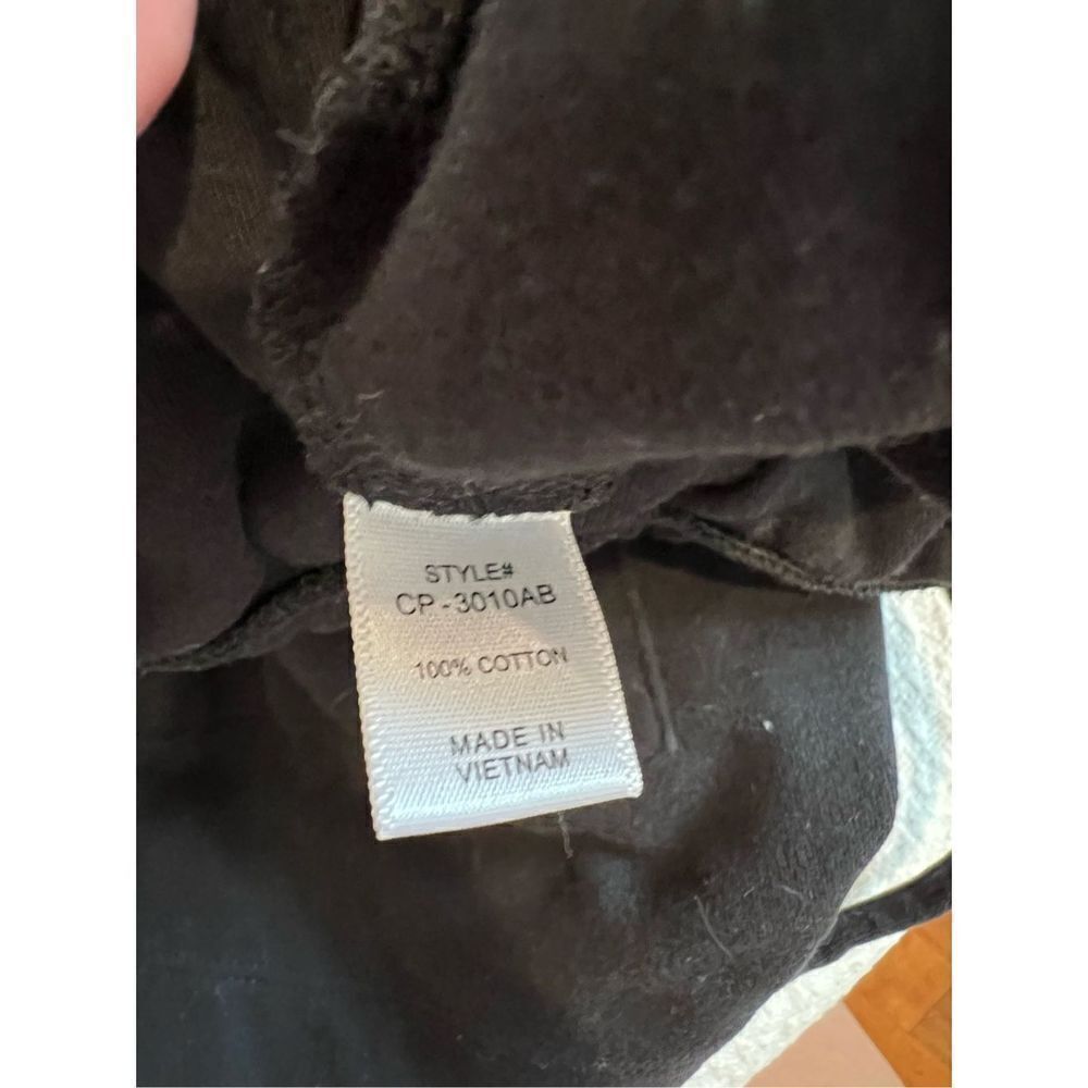 Zenana black sweatpant short size L - Picture 5 of 8